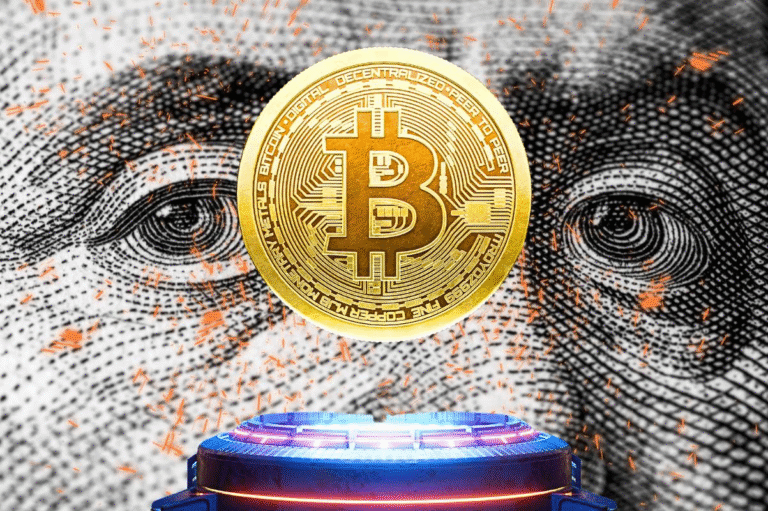 Dollar Falls Bitcoin Surges