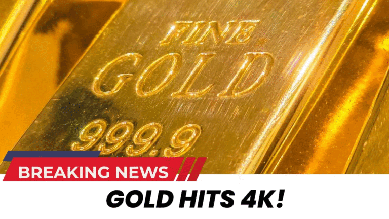 Gold Price Breaks $4K Amid Record ETF Buying